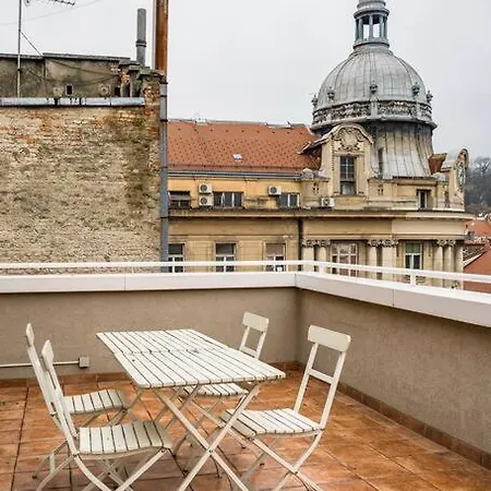 Artissimo Roofterace Lägenhet Zagreb Exteriör bild